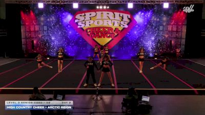 High Country Cheer - Arctic Reign [2026 L3 Senior Coed - D2 Day 2] 2026 Spirit Sports Colorado Springs Nationals