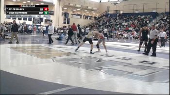 121 lbs Consi Of 16 #1 - Tyler Maack, Owen J. Roberts vs Cole Schwartz, Notre Dame Green Pond