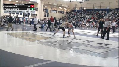 121 lbs Consi Of 16 #1 - Tyler Maack, Owen J. Roberts vs Cole Schwartz, Notre Dame Green Pond