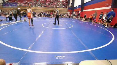 90 lbs Consi Of 4 - Logan Sligar, Pin-King All Stars vs Cash Howard, Coweta Tiger Wrestling