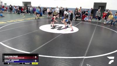 95 lbs Rr2 - Kailey Graham, Mat-Su Matmen vs Raelynn Page, Baranof Bruins Wrestling Club