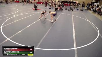 135 lbs Round 2 (4 Team) - Clayton Johnson, Waconia vs Mathias Liepold, Flat Earth