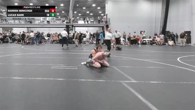 138 lbs Round 2 (6 Team) - Lucas Barr, Freakztyle Wrestling vs Darren Miniconzi, Kraken Blue
