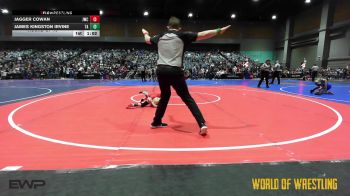 58 lbs Round Of 16 - Jagger Cowan, JWC vs James Kingston Irvine, Team Aggression