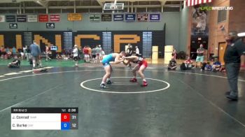 152 kg Rr Rnd 3 - Jacob Conrad, Tampa Bay Brawlers vs Cole Burke, CMP Black