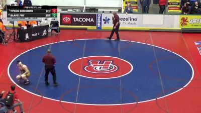 157 lbs 3rd Place - Tyson Kirchner, West Shore vs Blake Fry, Montoursville