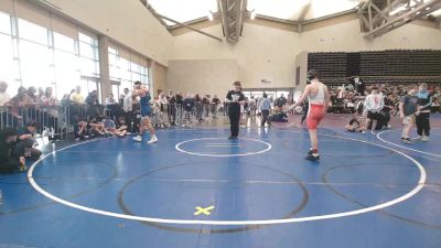 161 lbs Rr Rnd 5 - Paul Spitzer, CTWHALE Beluga - MSE vs Greyson Delatush, Triumph Blue - MSE