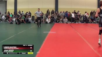 130 lbs Round 3 - Linken Bastien, Askren Wrestling Academy vs John Henze, Milton Monsters