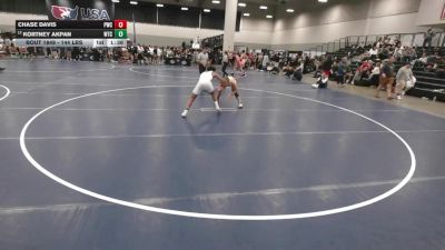 144 lbs Champ. Rd Of 16 - Chase Davis, Perrysburg Wrestling Club vs Kortney Akpan, Wichita Training Center