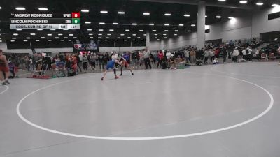 100 lbs Cons. Sub-rd Of 16 - Lincoln Pochinski, Sebolt Wrestling Academy vs Andrew Rodriguez, Wolf Pack Wrestling TX