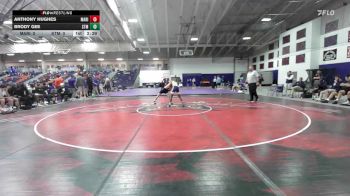 125 lbs Round 3 (10 Team) - Anthony Hughes, Marian University (IN) vs Brody Gee, University Of Saint Mary (KS)