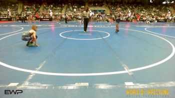 67 lbs Consi Of 32 #1 - Phoenix Vrana, Brawlers vs Colson Beckley, Team Tulsa Wrestling Club