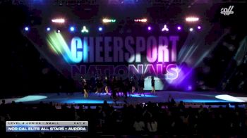 Nor Cal Elite All Stars - Aurora [2026 L4 Junior - Small Day 2] 2026 CHEERSPORT National All Star Cheerleading Championship
