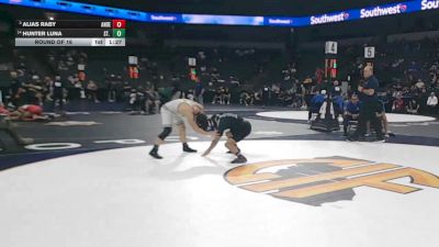 150 lbs Round Of 16 - Alias Raby, Anderson (NS) vs Hunter Luna, St. Francis (CC)