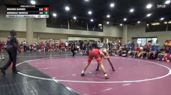 138 lbs Round 2 (6 Team) - Jeremiah Herron, BHWC/Florida Supreme vs Braden Barnes, Blackman WC