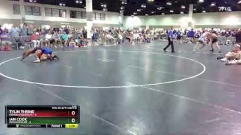 126 lbs Placement Matches (16 Team) - Tylin Thrine, Indiana Prospects vs Ian Cook, Michigan Blue