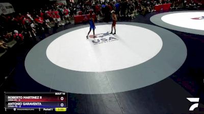 106 lbs Round 2 (16 Team) - Roberto Martinez II, SAWA-FR vs Antonio Garaventa, CMWA-FR