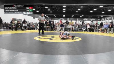 85 lbs Quarterfinals (8 Team) - Grayden Paris, POWA vs Chase Reynolds, CT Whale