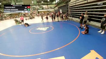 94-104 lbs Round 5 - Kaitlyn Riley, P3 Warrior Wrestling Academy vs Allyson Wedekind, Empire Wrestling Academy