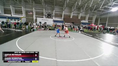 165 lbs 3rd Place Match - Justus Reynolds, JWC vs Zaiden Rosenthal, Sanderson Wrestling Academy