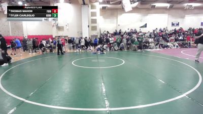 150 lbs Consolation - Thomas Mahon, Foran vs Tyler Ciarleglio, Notre Dame-West Haven