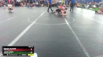 120 lbs Finals (2 Team) - Brady Slicker, Team Shutt vs Adam Hoch, Alpha Elite