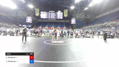 195 lbs Rnd Of 32 - Camden Roofener, Oregon vs Jacob Duitsman, Minnesota