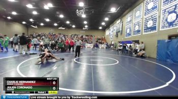 113 lbs Cons. Round 3 - Charlie Hernandez, Robert F Kennedy vs Julien Coronado, Hoover