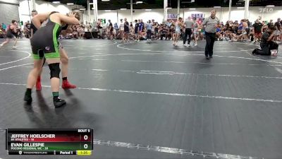 190 lbs Round 2 (8 Team) - Evan Gillespie, Pocono Regional WC vs Jeffrey Hoelscher, 84 Athletes