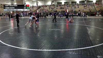 145 lbs Cons. Semi - Gary Maczynski, Renegade vs James Watts, Warren County Pioneers