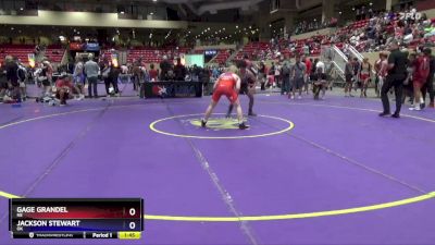 144 lbs Cons. Round 4 - Gage Grandel, NE vs Jackson Stewart, OK