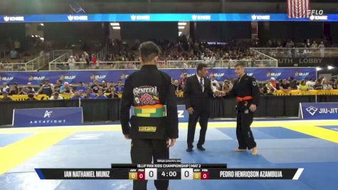 Ian Nathaniel Muniz vs Pedro Henriqson Azambuja 2026 Pan Kids Jiu-Jitsu IBJJF Championship