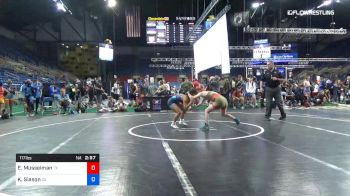 117 lbs Cons 32 #2 - Ella Musselman, Texas vs Kaelyn Siason, California