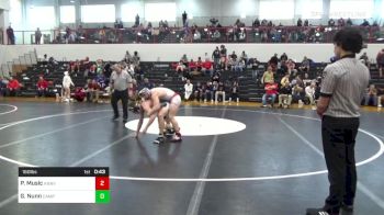 160 lbs 7th Place - Pheonix Music, Annville Cleona vs Gavin Nunn, Camp Hill