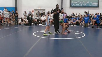 29 lbs Quarterfinal - Tyanna Evans, MGW Monkey Business - W vs Aspyn Marple, Okie Girls - W