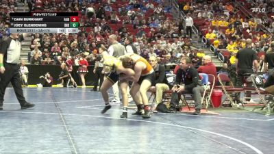 2A-175 lbs Cons. Round 2 - Joey Glendening, Burlington Notre Dame vs Dain Burkhart, Fairfield