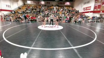 120 lbs Champ. Round 1 - Emma Montgomery, Laramie vs Sophia Pourkaldani, Rawlins
