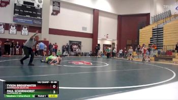 81-88 lbs Round 2 - Paul Schornhorst, Contenders WA vs Tyson Bridgewater, Bloomington South WC