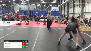 140 lbs Rr Rnd 2 - Miguel Rojas, Barn Boys vs Beau Waldron, Missouri Avengers