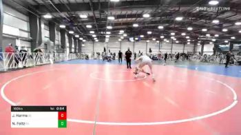 160 lbs Consolation - Jackson Harms, SC vs Noah Foltz, PA