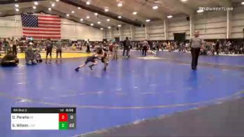 65 lbs Prelims - Davian Peralta, Morris Fitness ES Orange vs Seth Wilson, Level Up ES