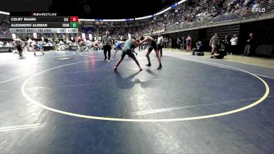 192 lbs Round Of 16 - Colby Ruark, Elk Lake vs Alejandro Aleman, Thomas Jefferson