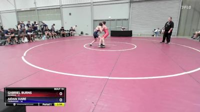 120 lbs Placement Matches (8 Team) - Gabriel Burns, Georgia vs Aidan Hare, Tennessee