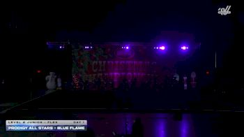 Prodigy All Stars - Blue Flame [2025 L2 Junior - Flex Day 1] 2025 Cheer Power Holiday Showdown Houston