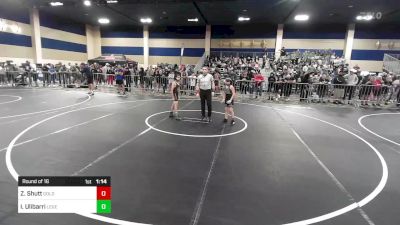 77 lbs Round Of 16 - Zander Shutt, Gold Rush Wr Ac vs Isaac Ulibarri, Legends Of Gold LV