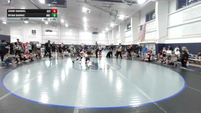76 lbs Round Robin 7 - John Hansel, Grit -YTH vs Ryan Djukic, AWC Baby Faced Assassins - YTH