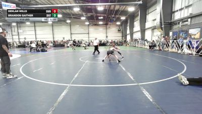 113 lbs Rr Rnd 2 - Deklan Wills, BAWA GOLD - HSB vs Brandon Gaither, Team Shutt Whittaker - HSB