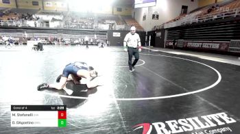 165 lbs Consi Of 4 - Mason Stefanelli, Virginia vs Dom DAgostino, Drexel