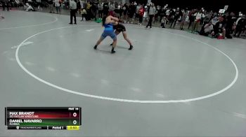 126 lbs Cons. Round 3 - Daniel Navarro, Florida vs Max Brandt, 512 Outlaw Wrestling