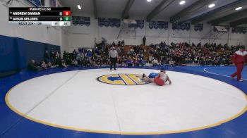 136 lbs Cons. Round 2 - Jason Sellers, Los Altos vs Andrew Damian, El Camino